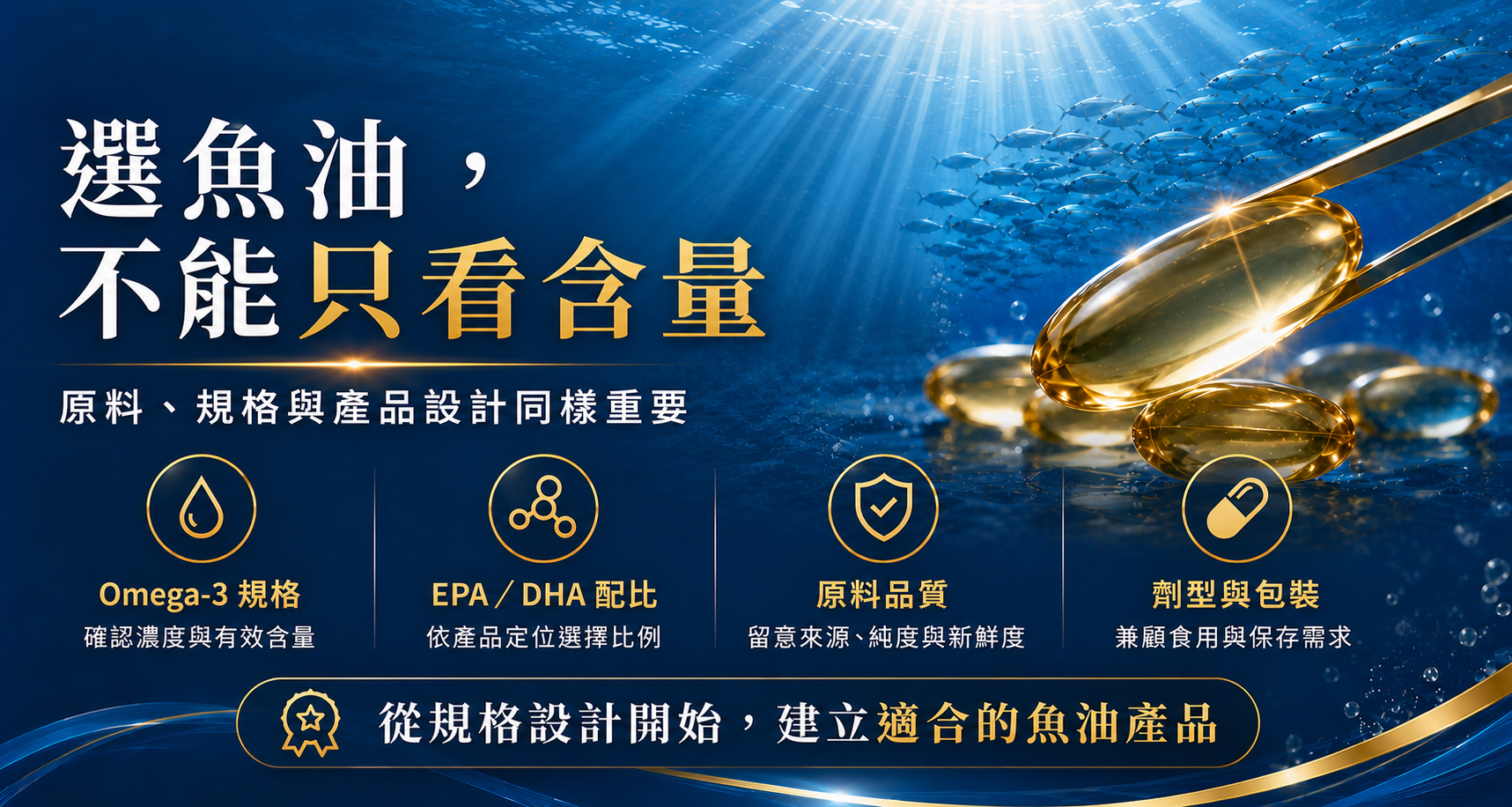 魚油產品開發