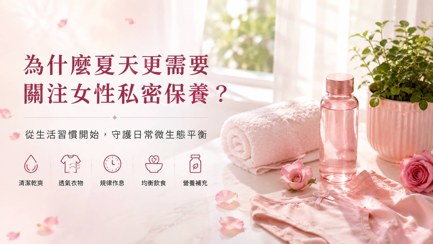 女性私密日常保養