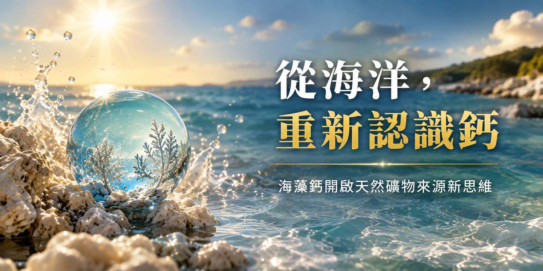 海藻鈣與海洋來源
