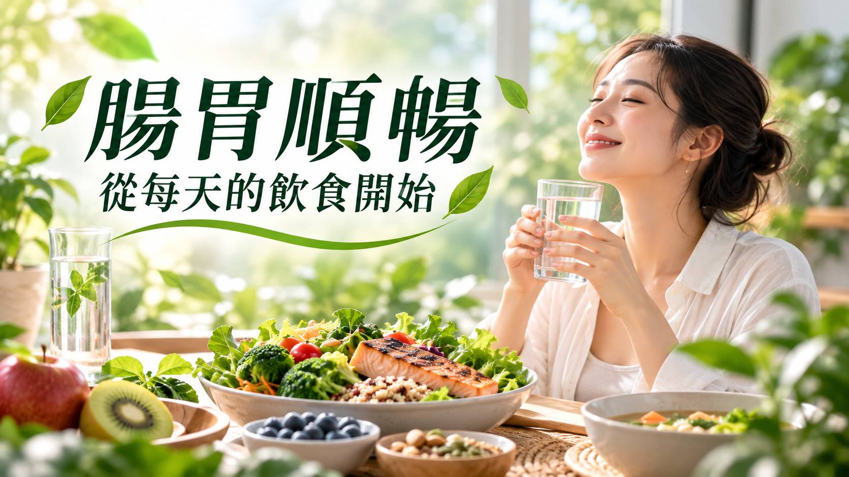 腸胃順暢，從每天的飲食開始
