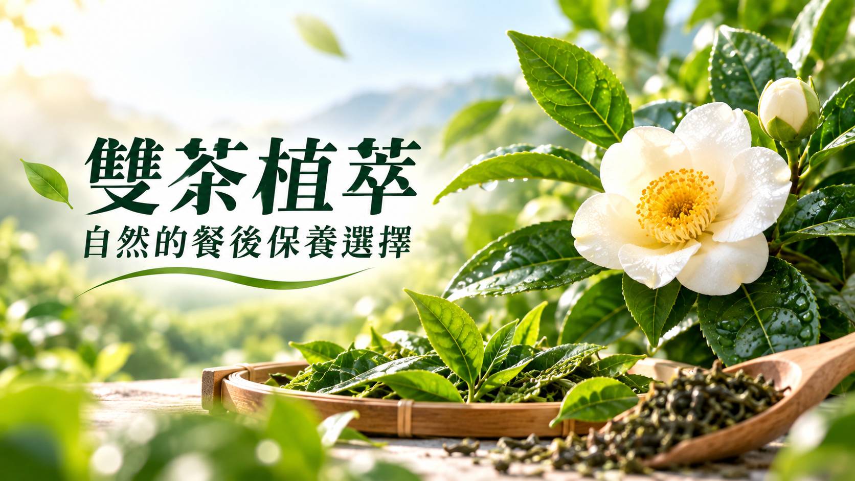 雙茶植萃，開啟配方新思維